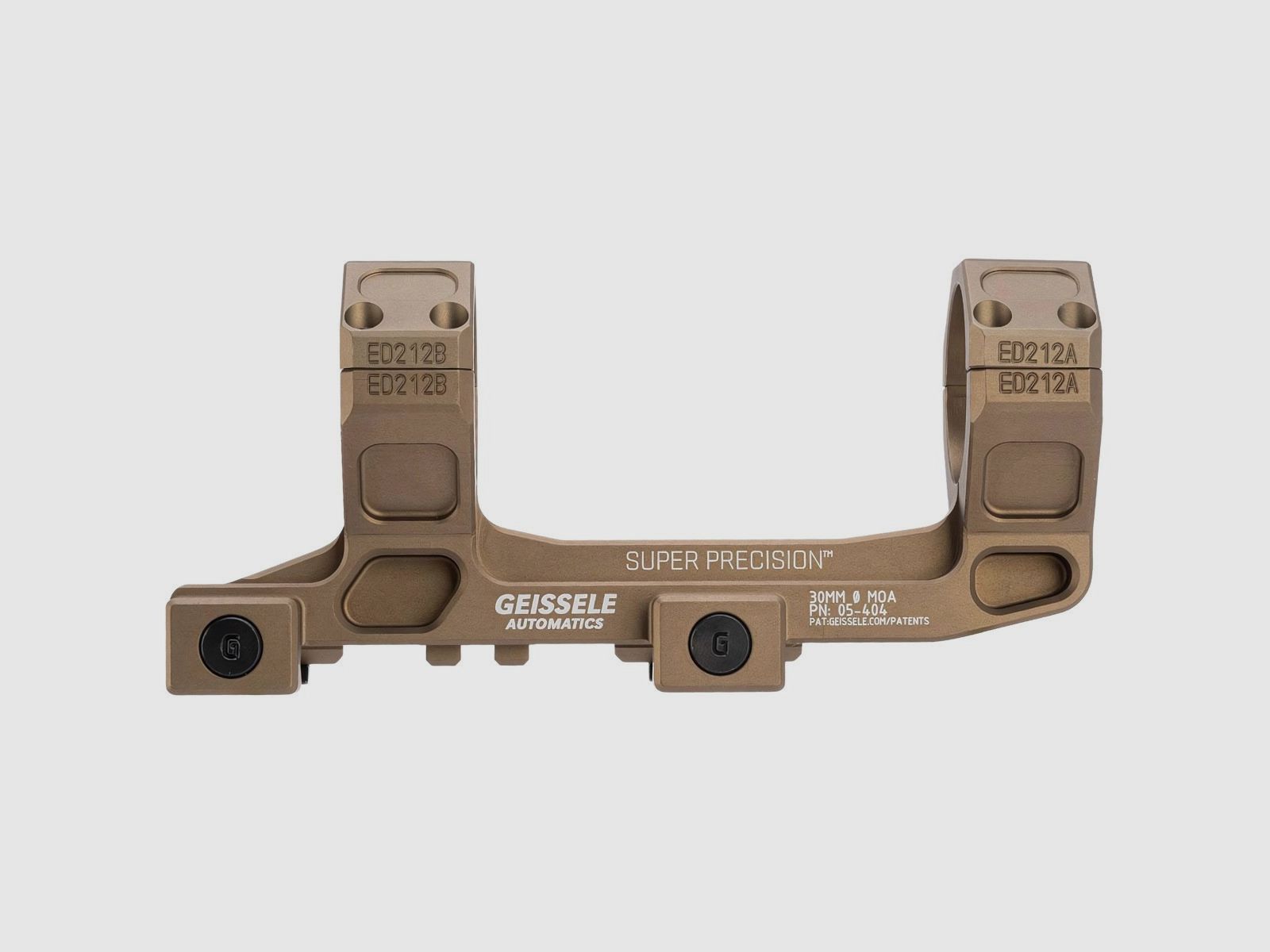 Geissele - Montaż Super Precision 30MM standardowy, pustynny - 05-404S, zdjęcie 1 z 3