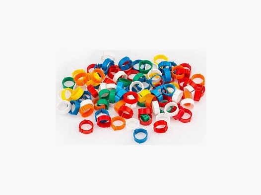 Markeerringen clips per 100 D.8mm