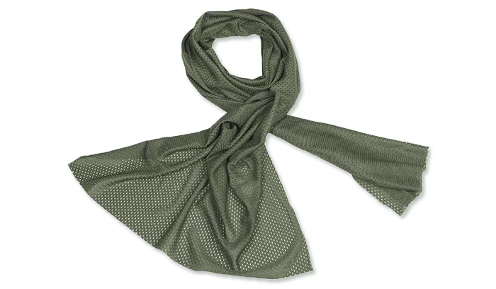 Szal / chusta maskująca z siatki Mil-Tec - Zielony OD - 12627001
