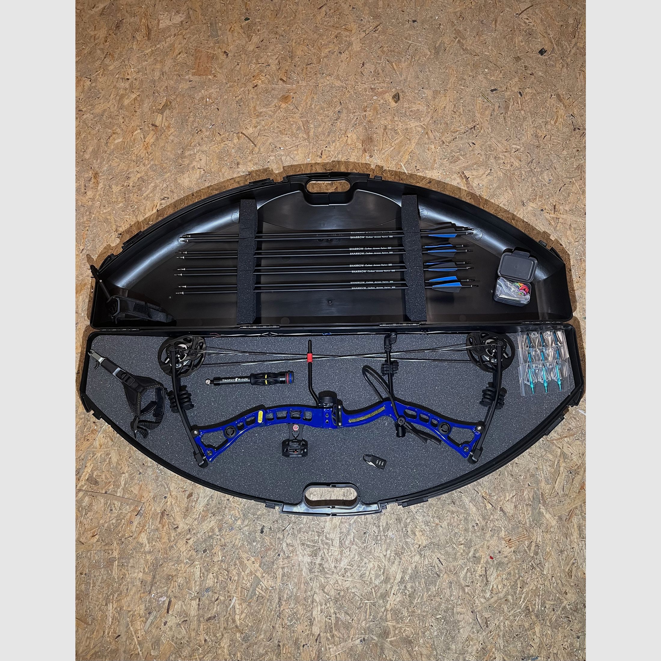 EK Archery AXIS Blau Komplettset TAUSCH