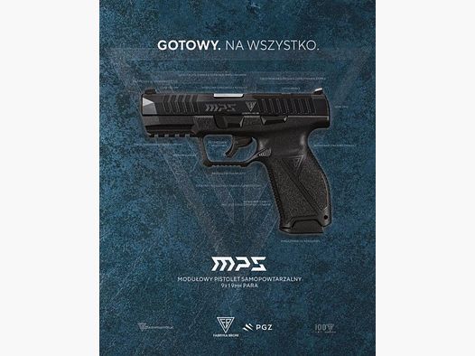 Pistolet samopowtarzalny FB RADOM MPS, kal. 9 x 19 mm