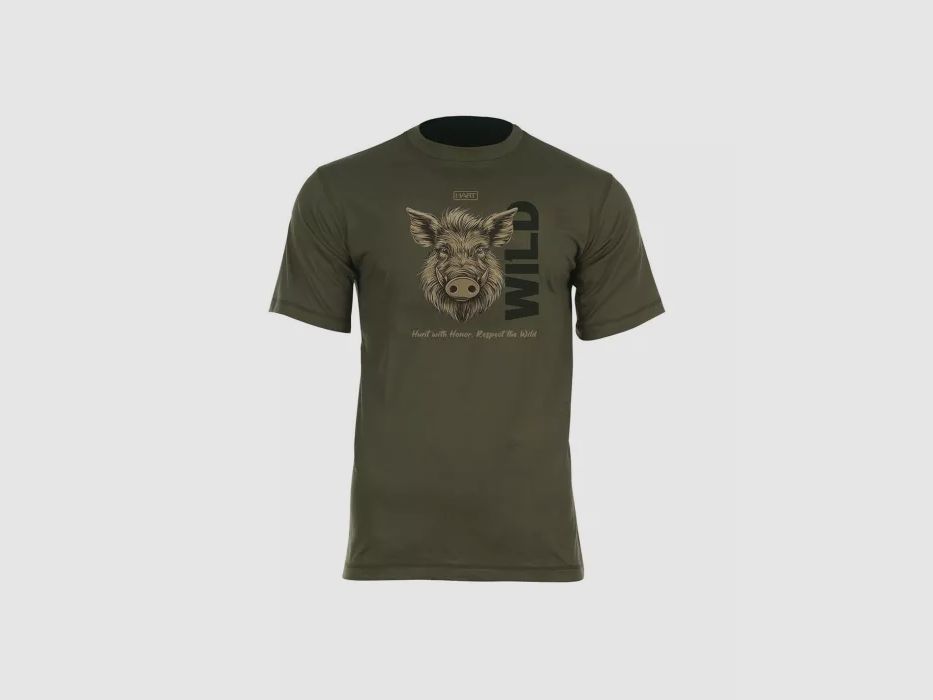 T-Shirt GROUND Wildschwein HART, Bild 3 von 4