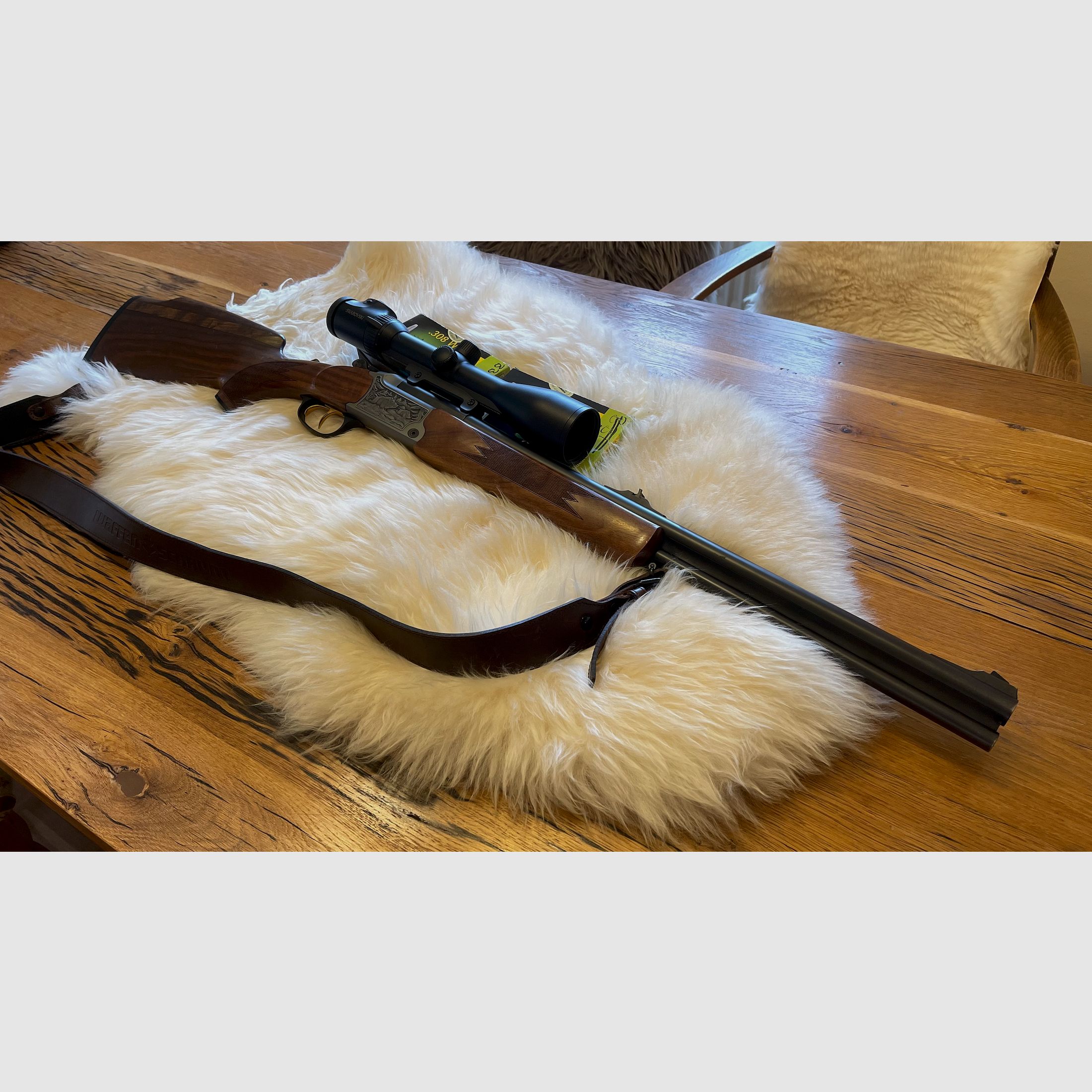 BLASER BBF 95 "Sp. Shot" | 12/76 - .308 | Inkl. Blaser Sattelmontage und Zielf. Swarovski Z6i 2-12x50