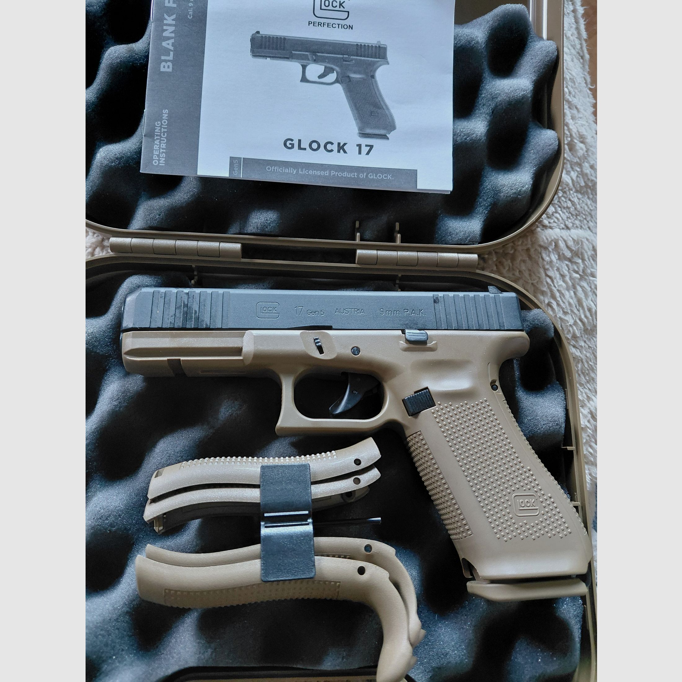 Glock 17 gen5 Schreckschuss-Pistole neu