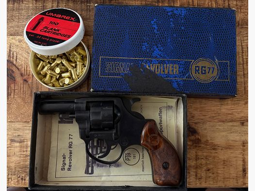 Röhm RG77 .22 Knall mit Munition 