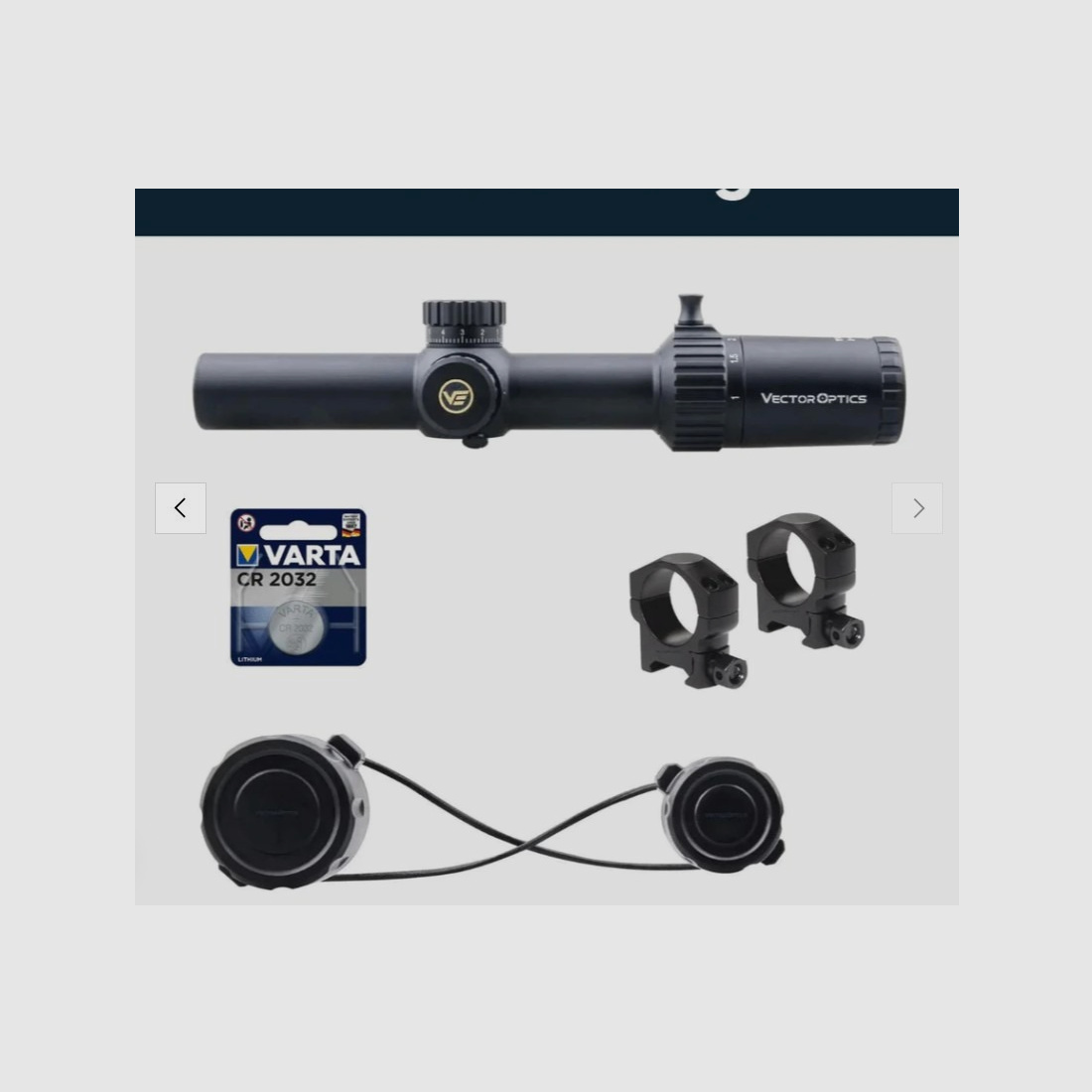 Vector Optics SCFF-27 Taurus 1-6x24FFP - Montage für 21mm Picatinny