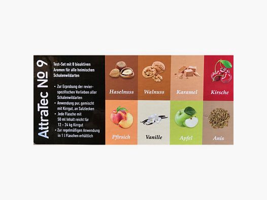 AttraTec No 9 Lockmittel mit bio-aktiven Aromen "Test-Set"
