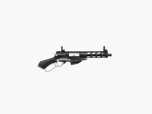 LevAR PLATA S 7" Gas Powered Lever Action Rifle mit Polymer Handguard in Schwarz -F- | G&G