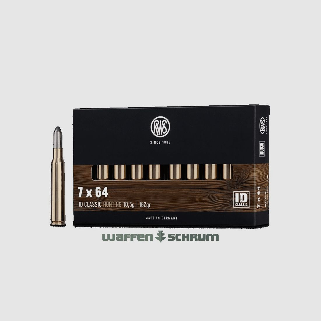 RWS 7x64 ID Classic 10,5g - 162gr