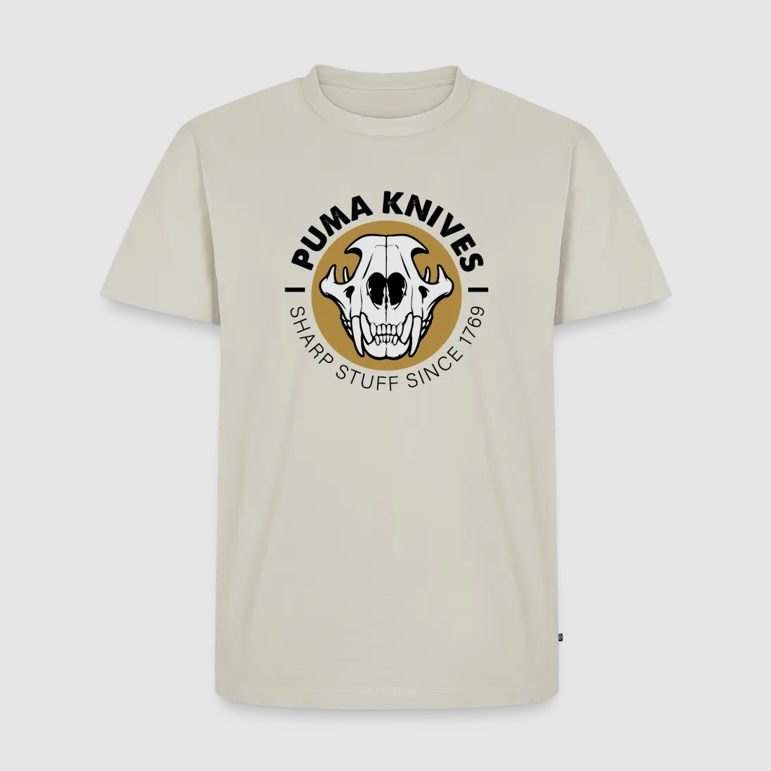 Heren Premium T-Shirt Skull Frontal Sharp Stuff, afbeelding 23 van 30