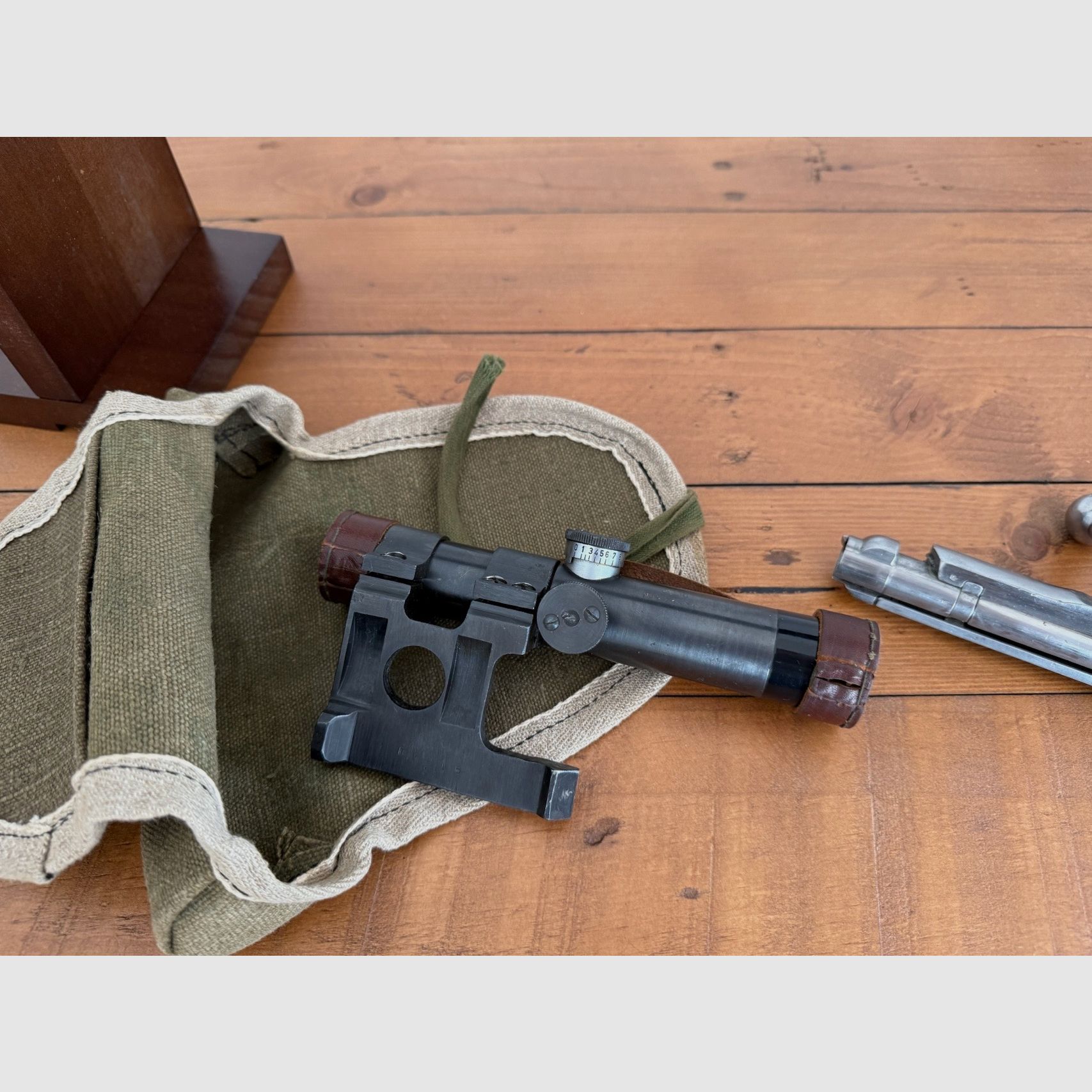 SAKO Mod. Mosin Nagant finlandés M39, año 1942, cal. 7,62x54R con rifle de francotirador ruso ZFR Sniper M 39