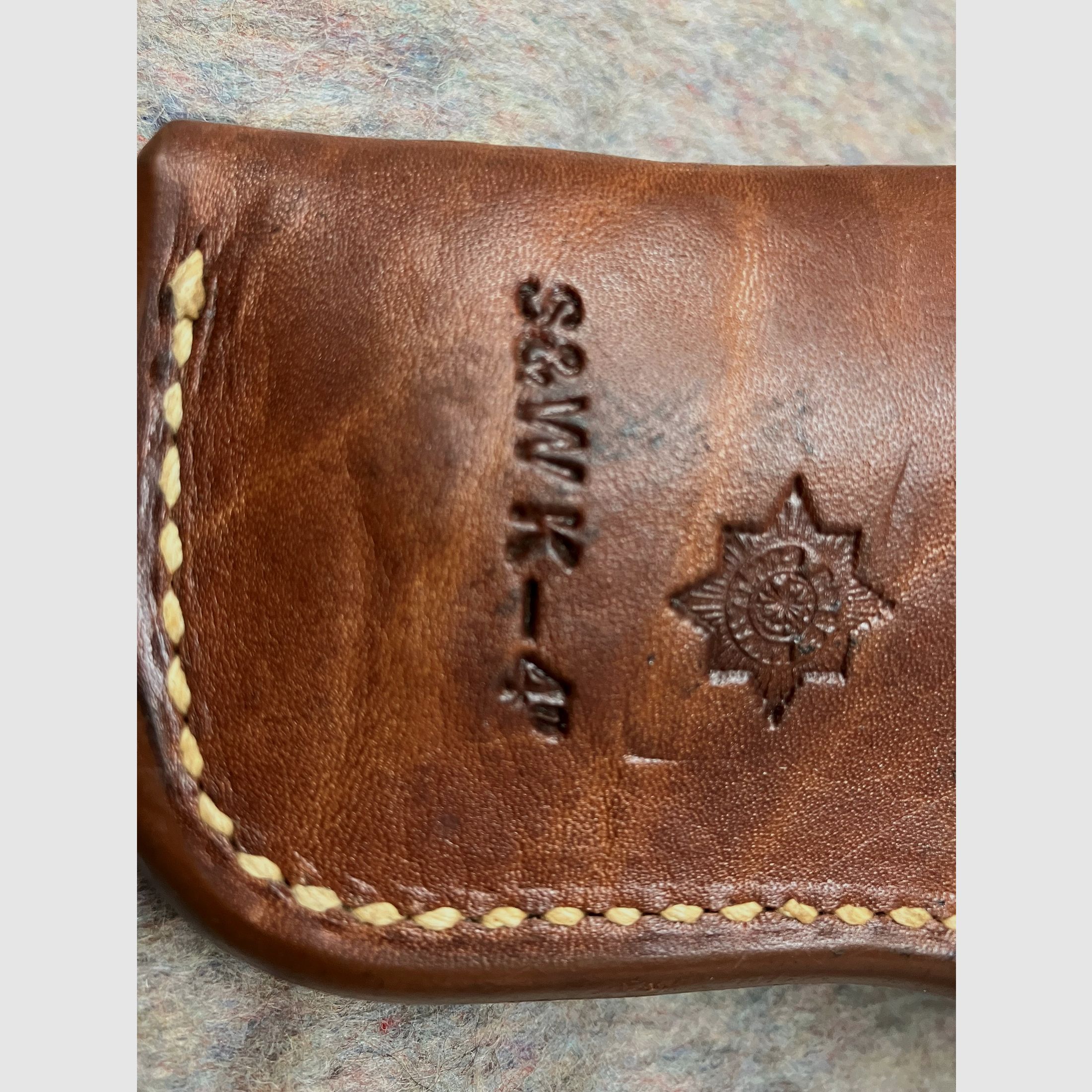 Leder Waffenholster Smith & Wesson  S&W     K - 4 Zoll