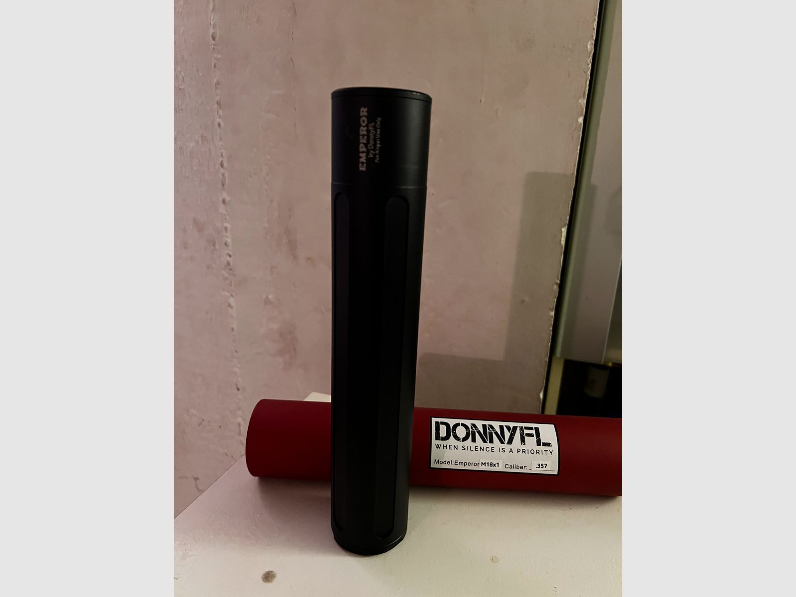 Suppressor Donnyfl "Emperorr" M18x1 Caliber .357, afbeelding 6 van 6