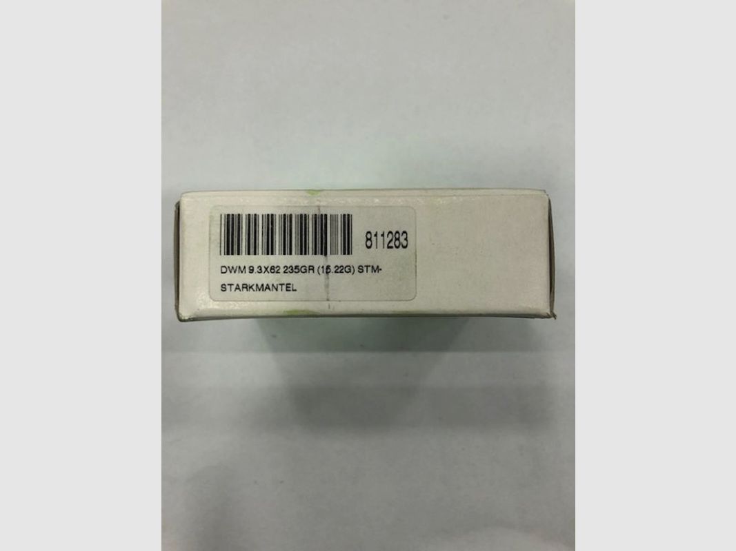 DWM PATRONEN 9,3X62 GR 235, Bild 2 von 2