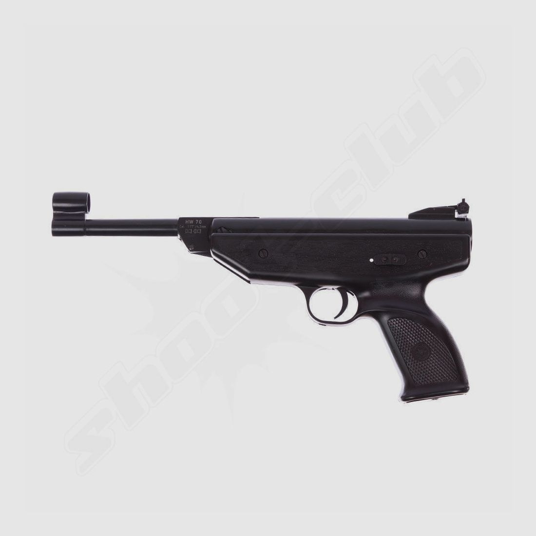 Weihrauch HW 70 air pistol caliber 4.5 mm target set