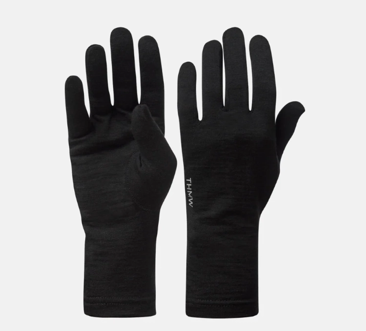 Rękawiczki termoaktywne Thermowave Merino Unisex Gloves - Black