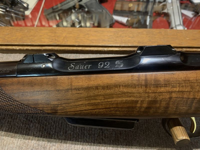 Sauer Mod 92S im Kal 30-06 mit Top Schaftholz SELTEN