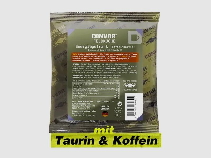Convar-7 Feldküche Energiegetränk