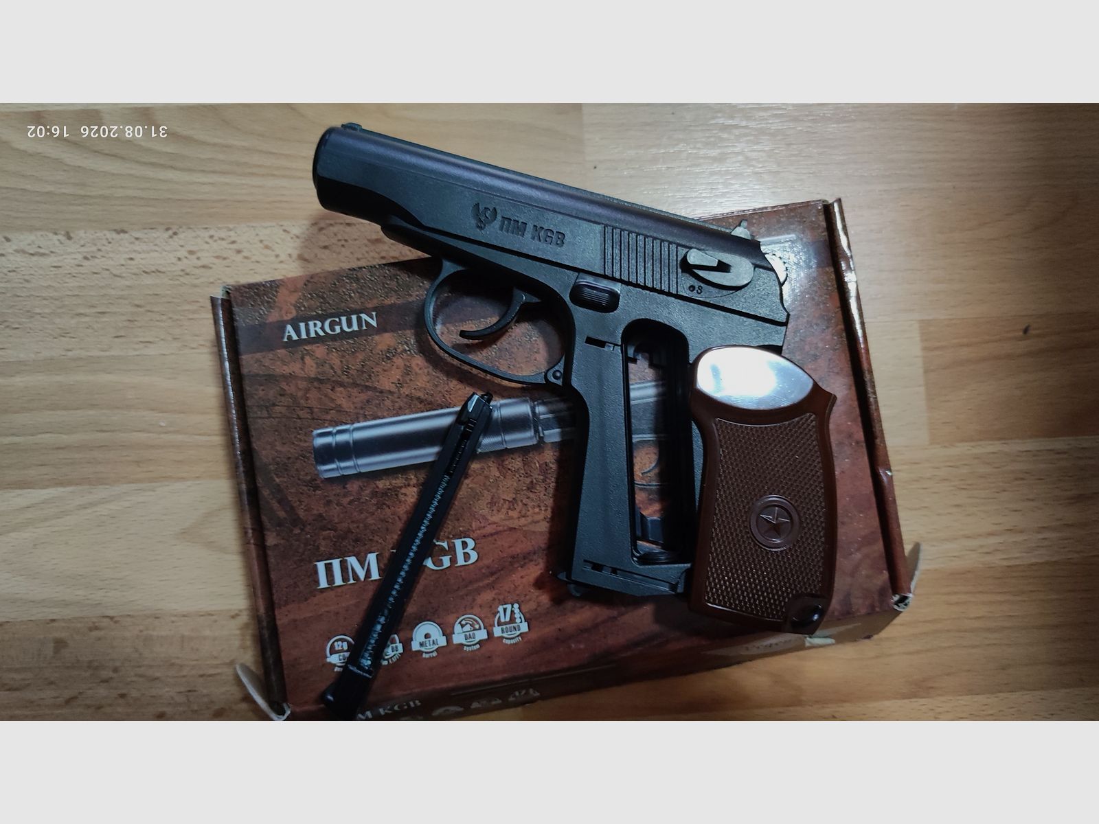 Legends Makarov 4.5 BB .177 with F (not an airsoft)