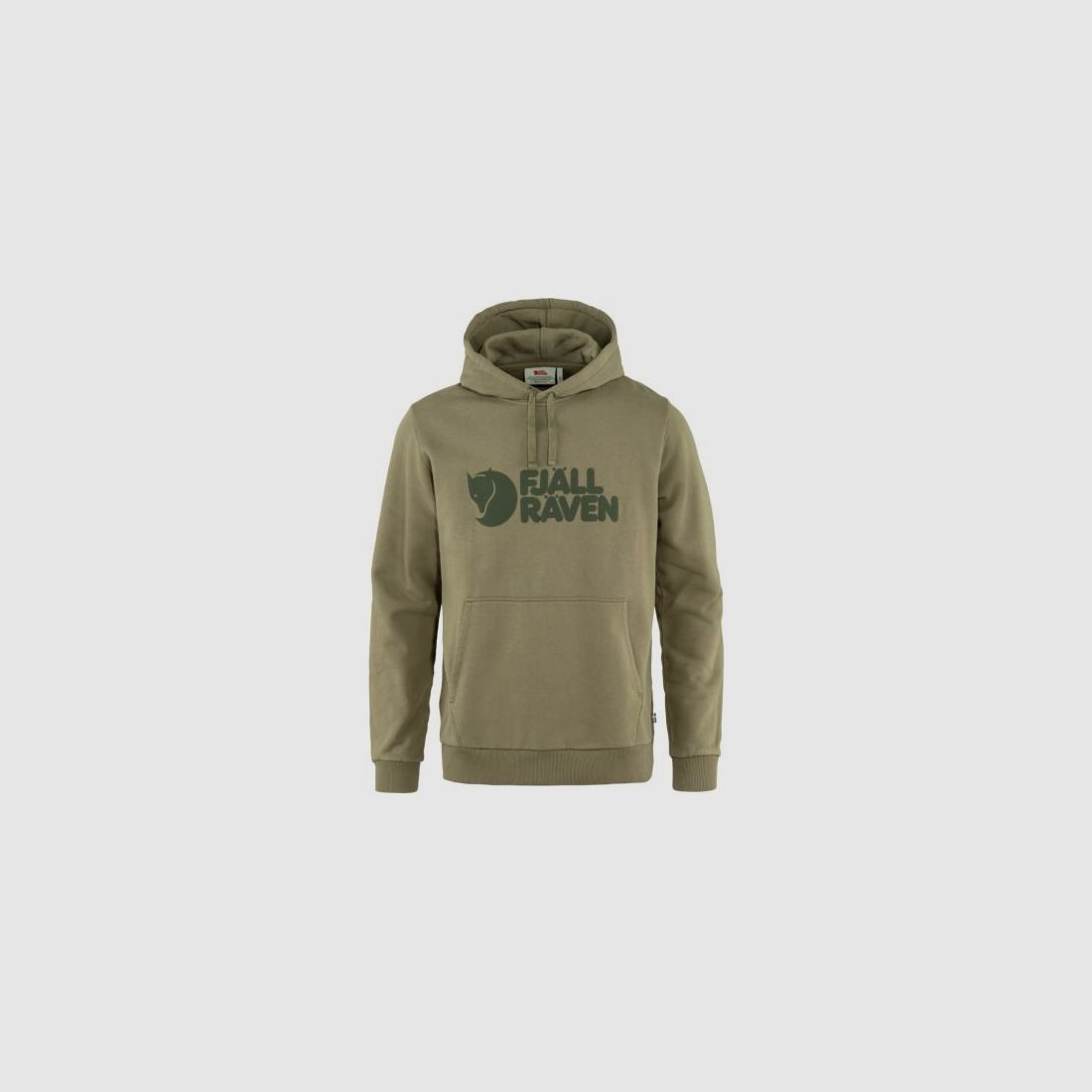 Fj?llr?ven Herren Hoodie Fj?llr?ven Logo Light Olive XL