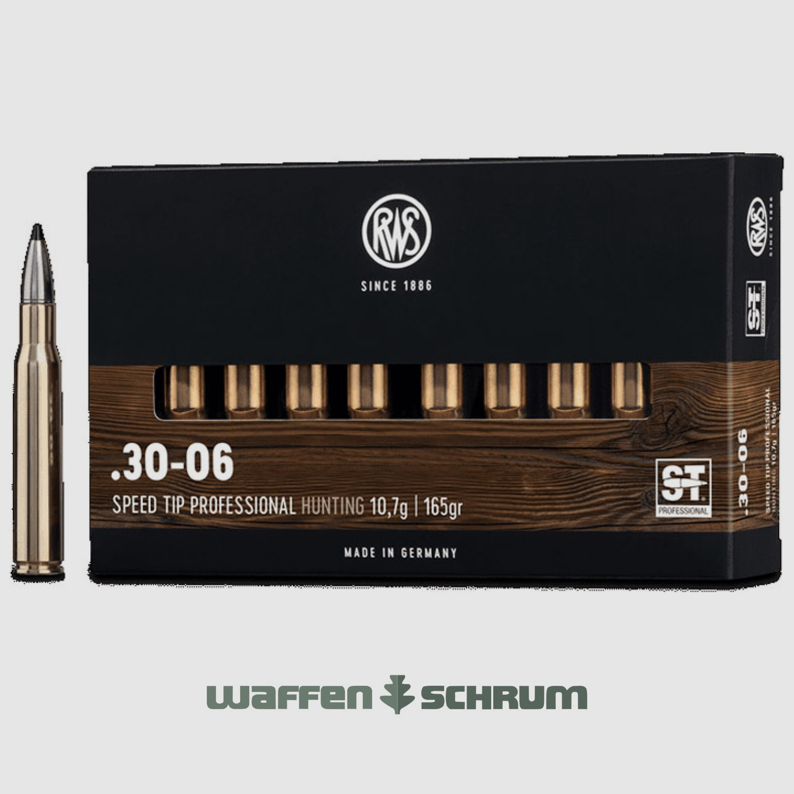 RWS Speed Tip Pro 10,7g - 165gr .30-06Spring