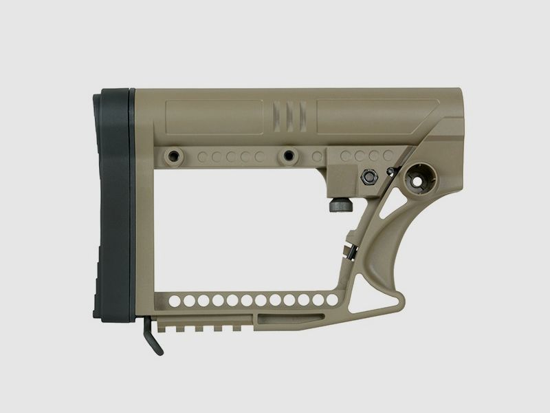 Schulterstütze für M 4 / AR 15 Modelle in Tan