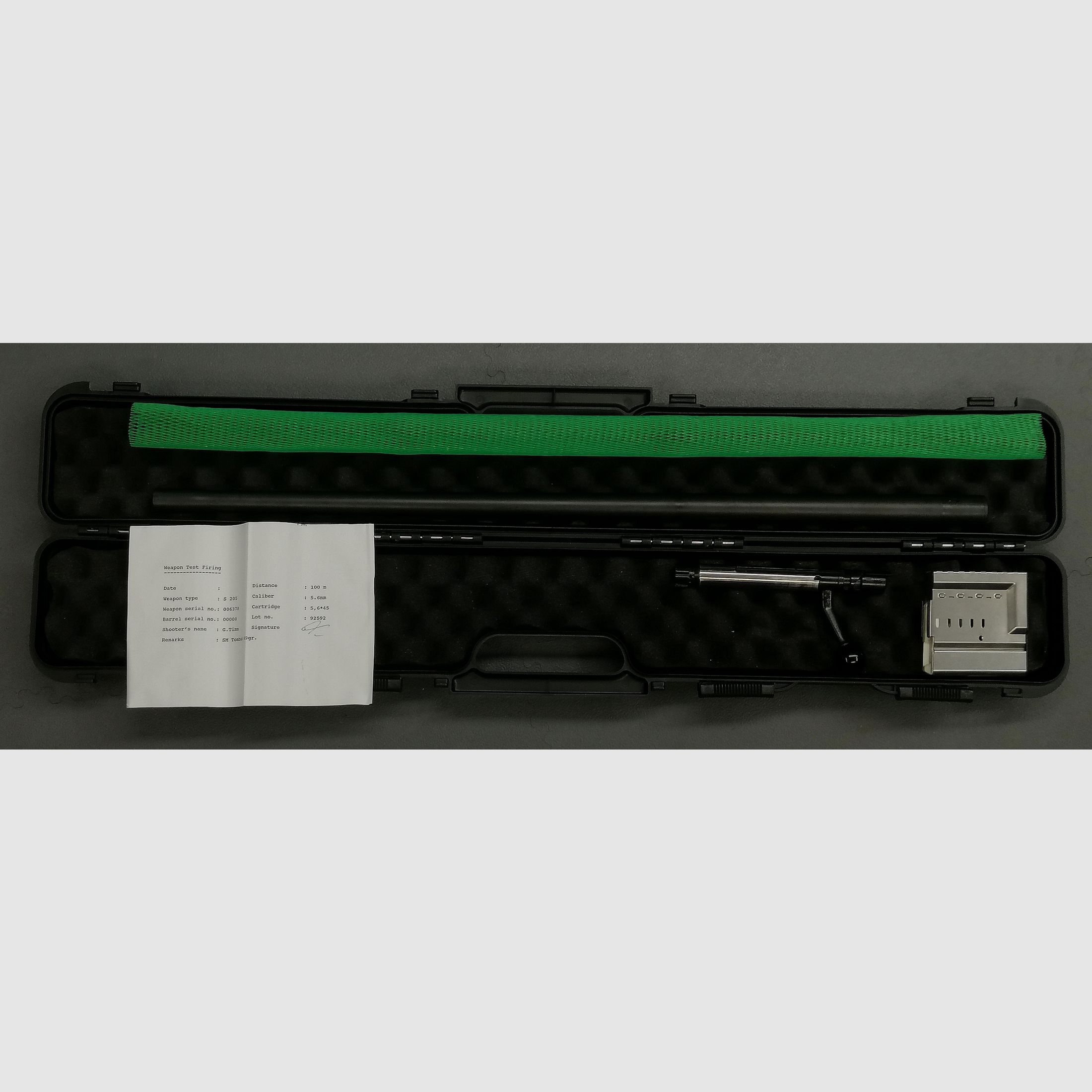 Sauer S 205 Phantom caliber .308 Winchester with WS caliber .223 REM