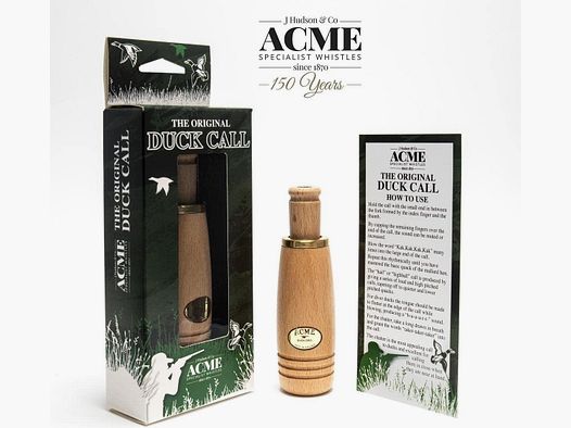 ACME The Original Wooden Duck Call – reclamo para patos