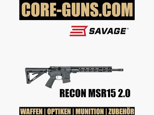 Savage Arms Recon MSR15 2.0 Kal. 223 Rem.  AR15 Savage MSR15	 Savage Arms Recon MSR15 2.0 Kal. 223 Rem. - Savage Recon - AR15