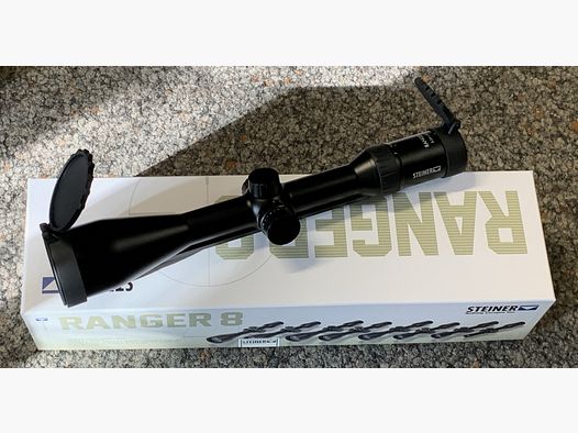 Neuware--- Steiner Ranger 8 3-24x56 mit Schiene ( Zeiss ZM / VM ) Leuchtabs. 4-AI