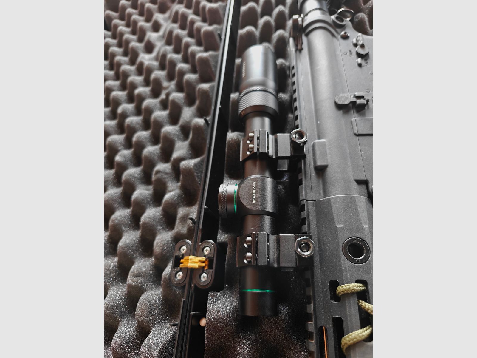 Begadi Sport M4 "Nylon Series" -GEN.5- Upgrade S-AEG mit PRO HopUp, Begadi CORE EFCS / Mosfet & FSWS 