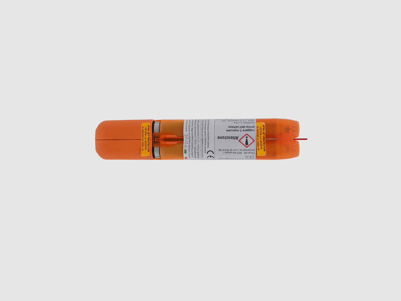 RADAR – PIEXON – PFEFFERSPRAY – JPX6 LASER (Wiederaufladbar – 4 Schüsse enthalten), Bild 4 von 11