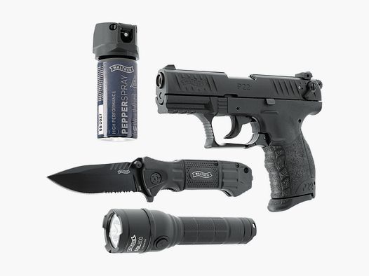 Walther P22Q Schreckschusswaffe 9mm R2D Kit