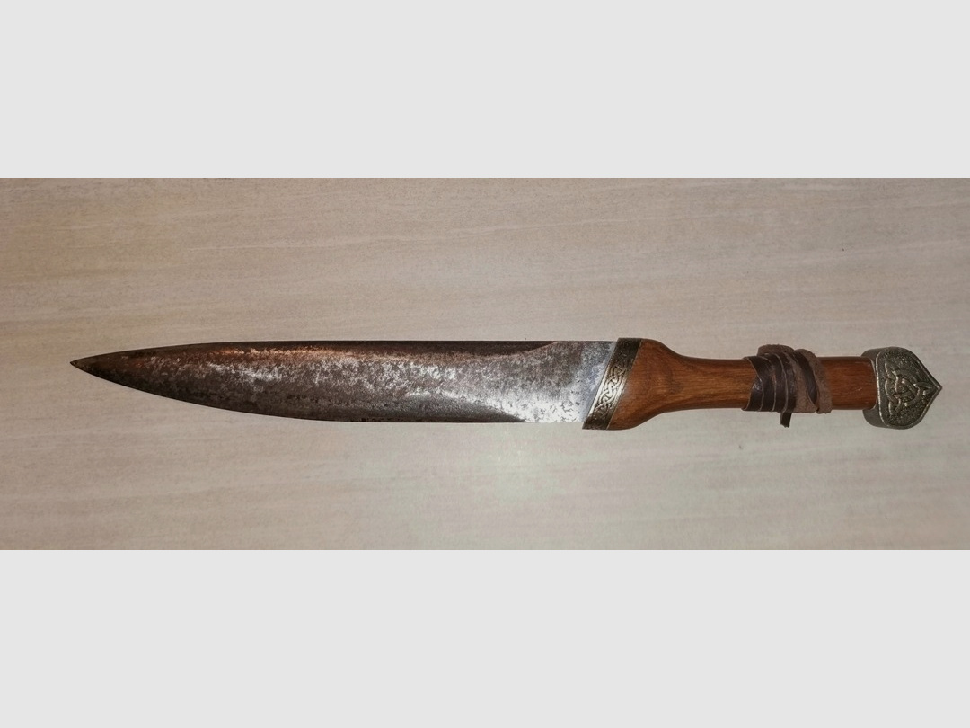 Skramasax/Sächsisches Sax Messer mit Scheide