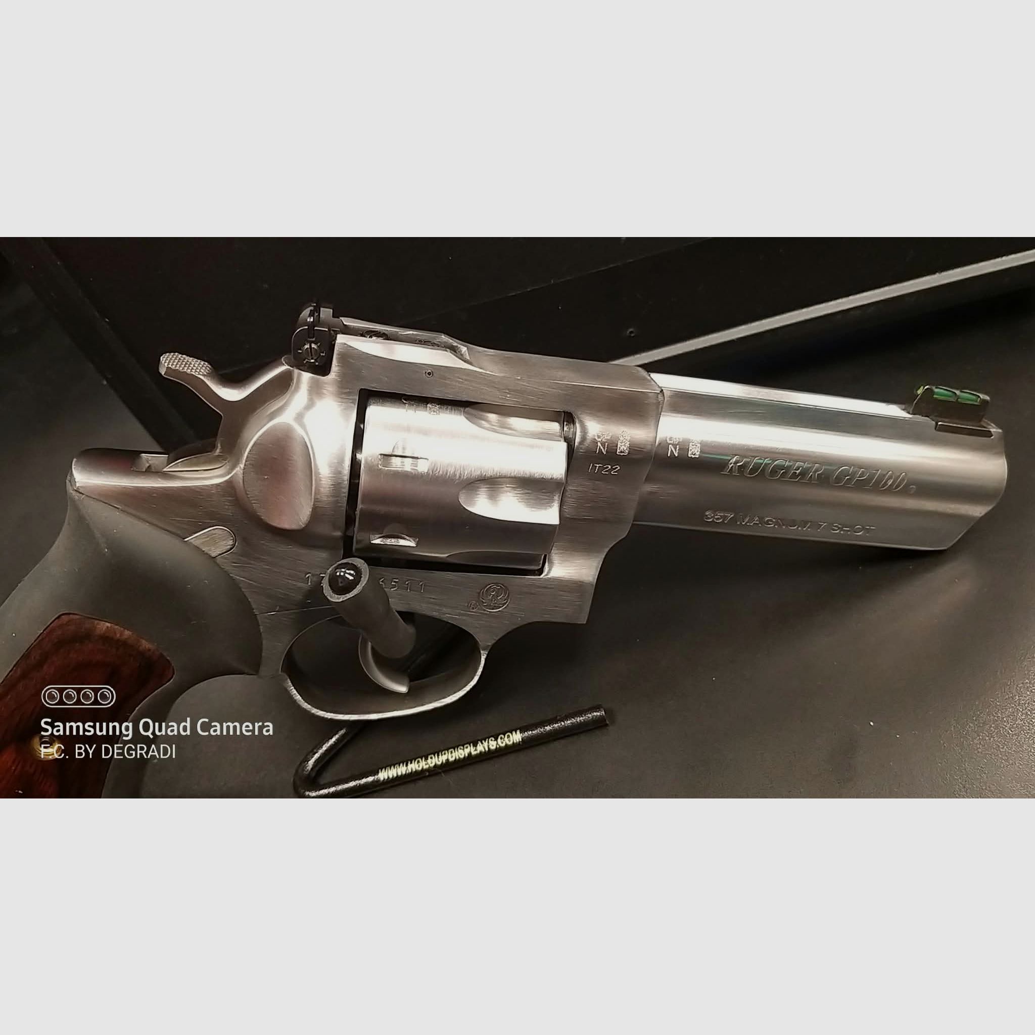 RUGER GP100 CALIBRE 357 MAGNUM 4,2” INOX, image 3 sur 4