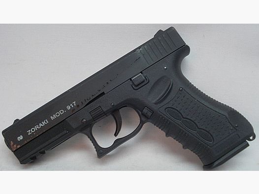 Zoraki 917-P 9mm P.A.K. Zwart - zwart (PTB1108)