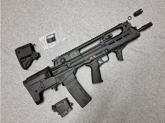 Springfield Hellion (HS VHS-2) - .223 Remington - z unikalnym wyposażeniem - opcjonalny tłumik B&T Rotex