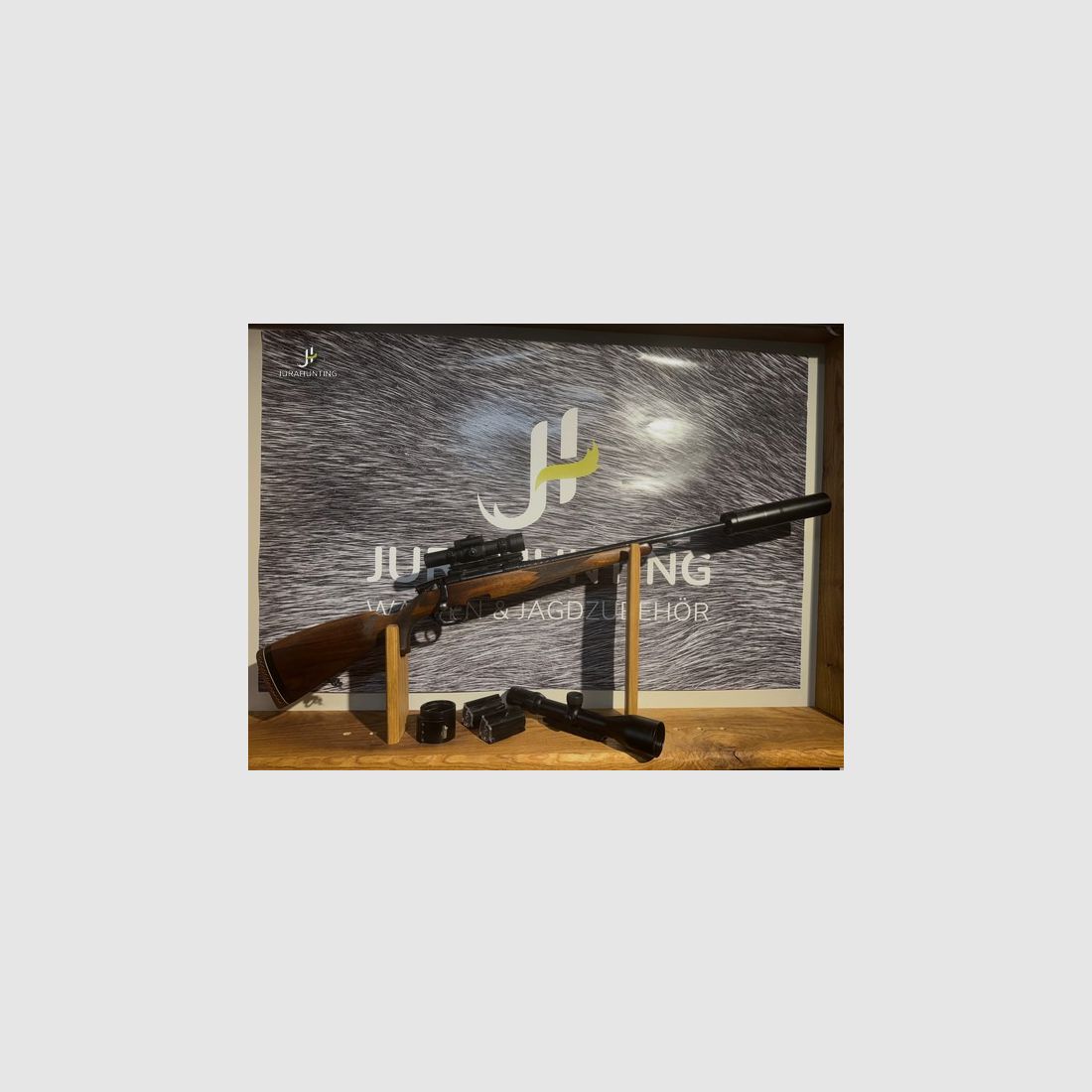 Steyr Mannlicher M; Swarovski 2,5-10-56; Aimpoint; Hausken; Dentler