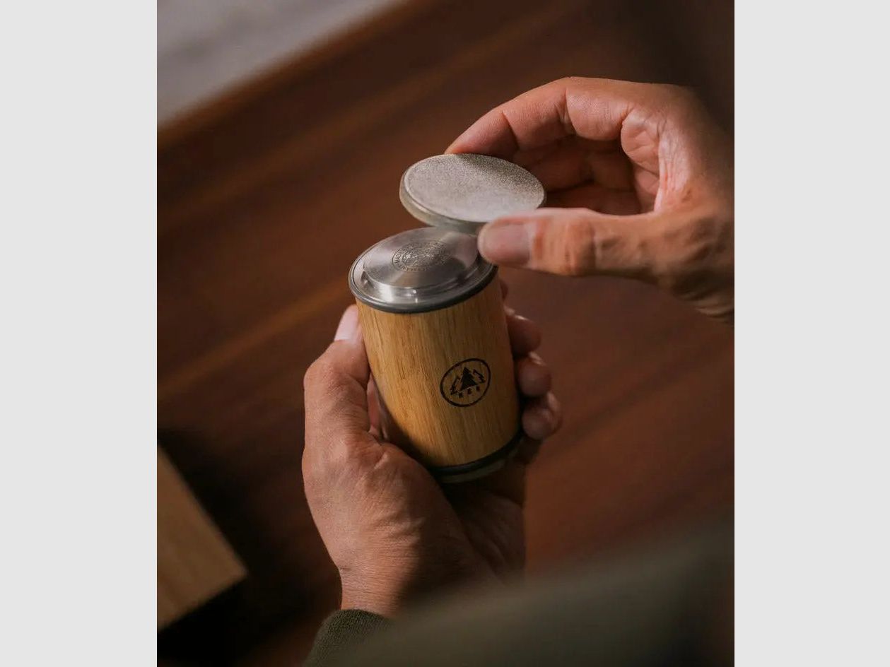 HORL3 Rollschleifer Eiche & Magnetschleiflehre