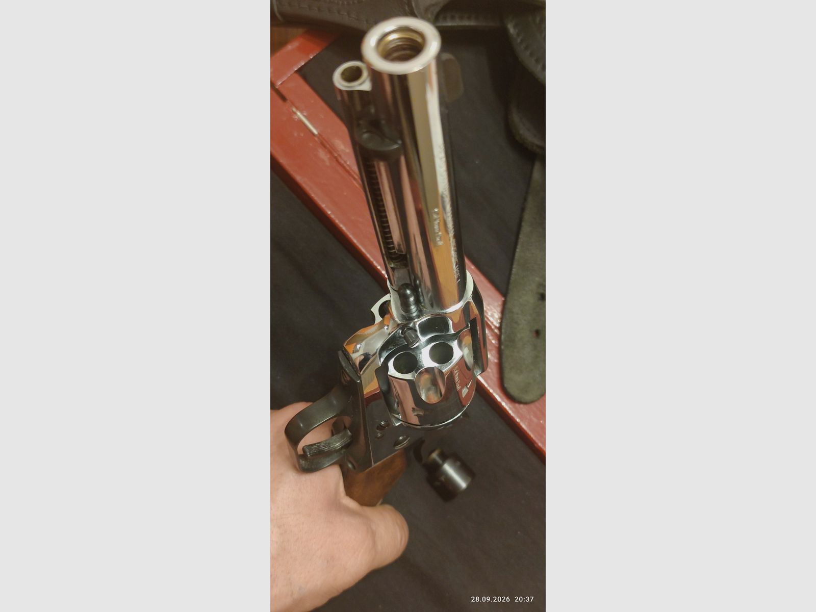 Weihrauch SAA 1873 CHROM PTB 702 9 mm RK  , Bild 5 von 9