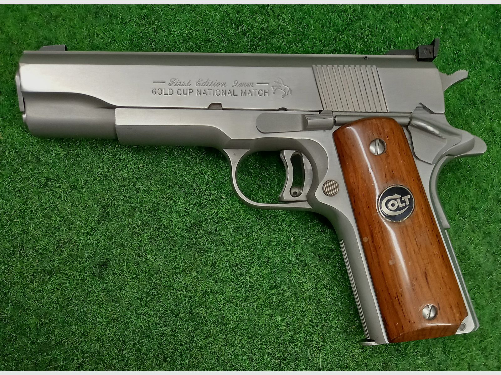 Colt Gold Cup National Match as First Edition in caliber 9mm Luger