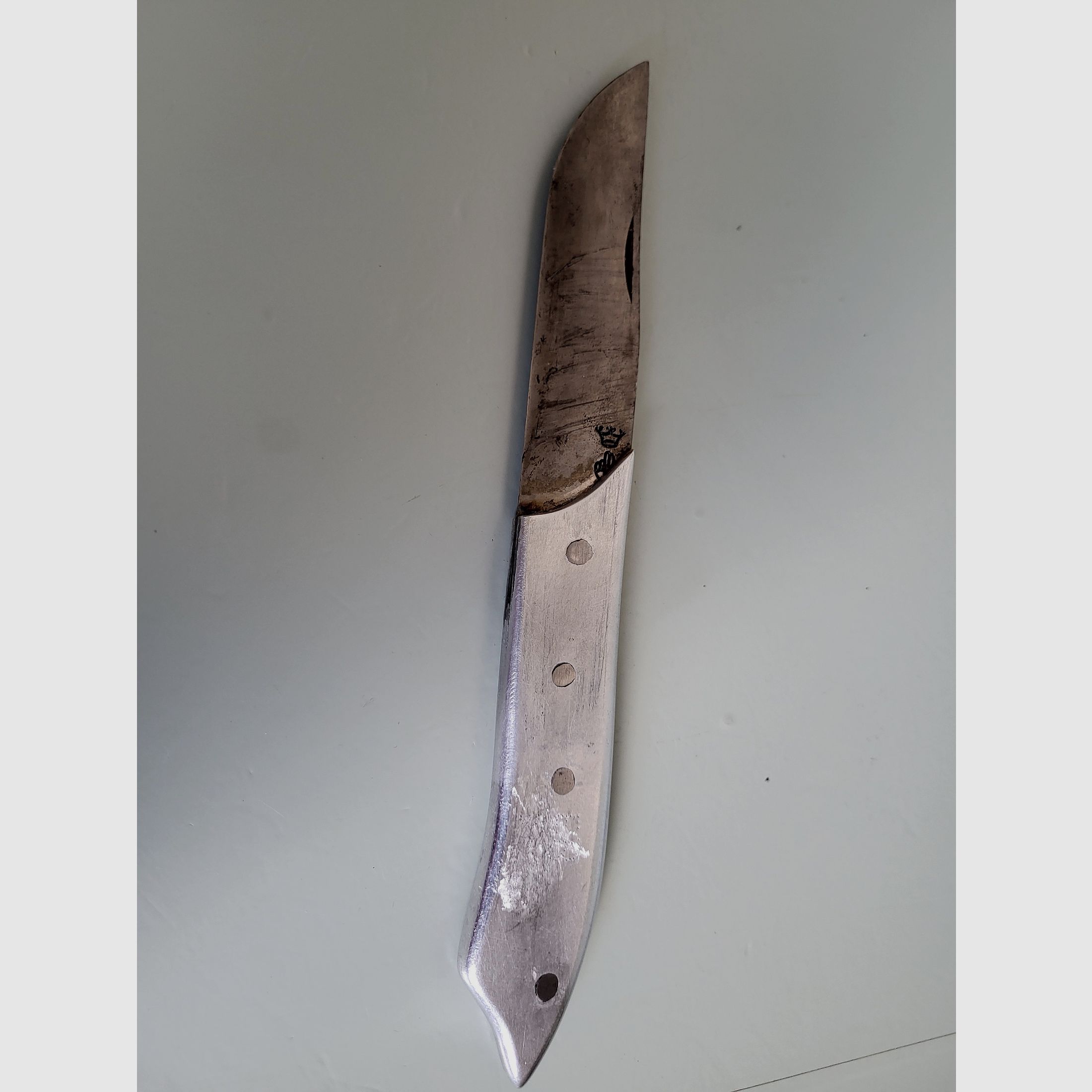 2 WK - WW cuchillo - cuchillo de soldado arte de trinchera - años 1940