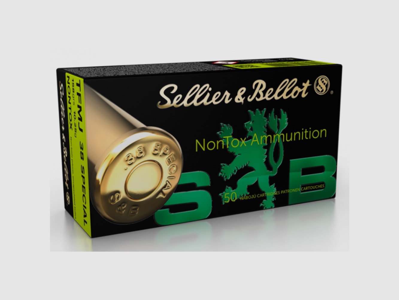 38 Special nontox S&B TFMJ 158gr VE50