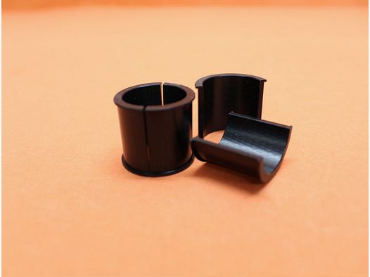 Recknagel Era-Tac Reduzierringe (T0991-0000) Polymer für Ringe 30mm (Reduzierung auf Mittelrohr 1") VE 2 St.