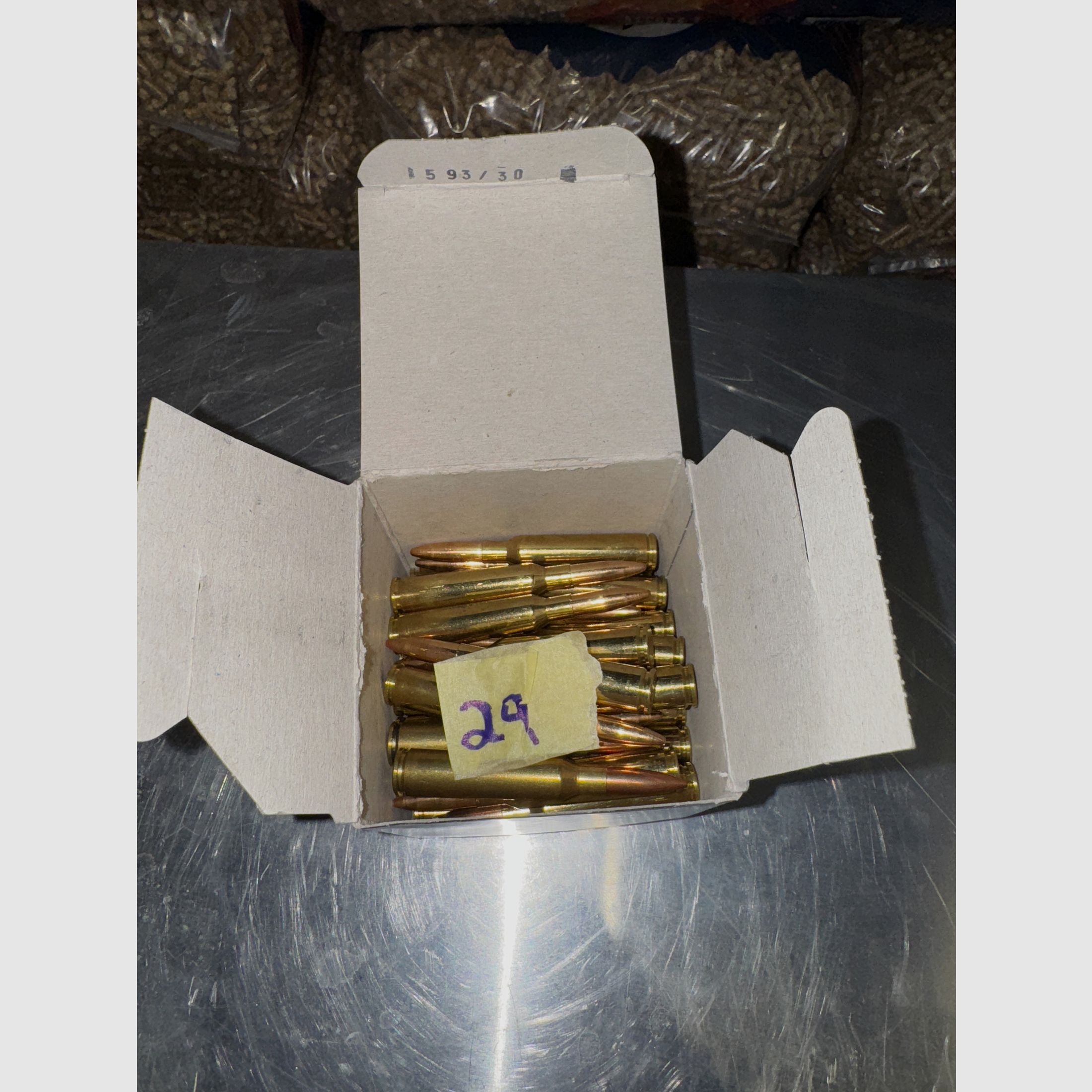 Sellier & Bellot Standard 6,5x55 SE FMJ 140 grs. 129 Schuß