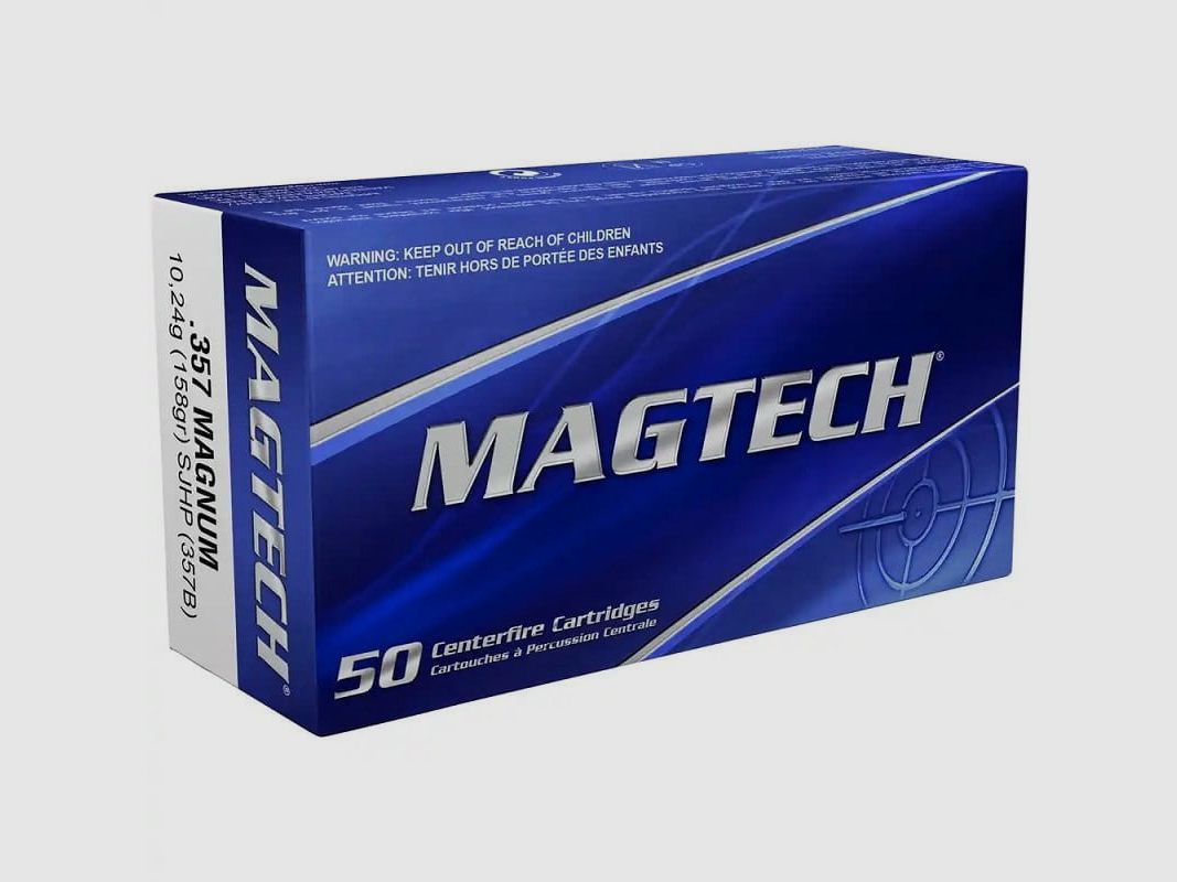 Magtech .357 Mag SJHP Teilmantel Hohlspitz 158 gr. 357B