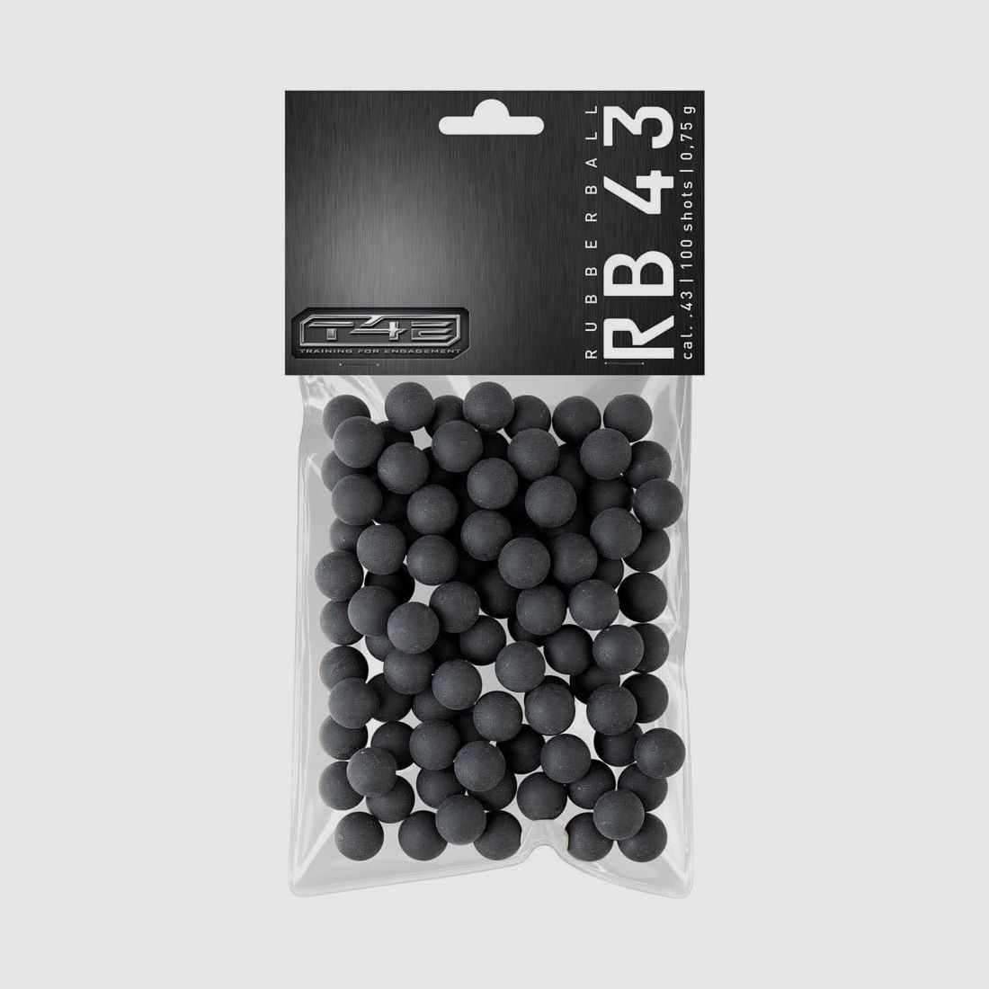 T4E RB 43 Prac Series Rubberballs - 100 pcs.