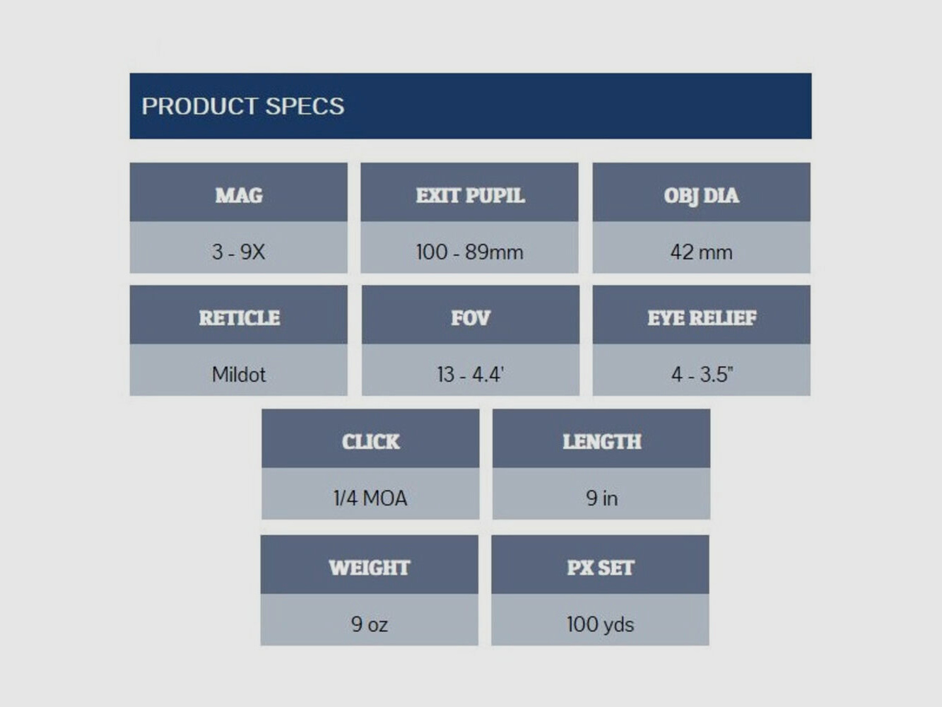 Sun Optics USA 3-9x42 Compact