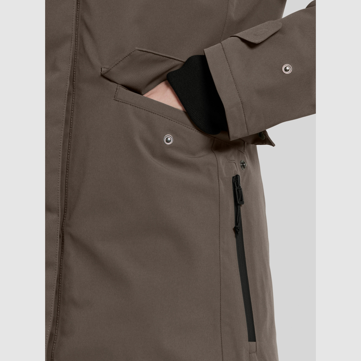 DIDRIKSONS Erika Damen Parka 3 Mocha Brown