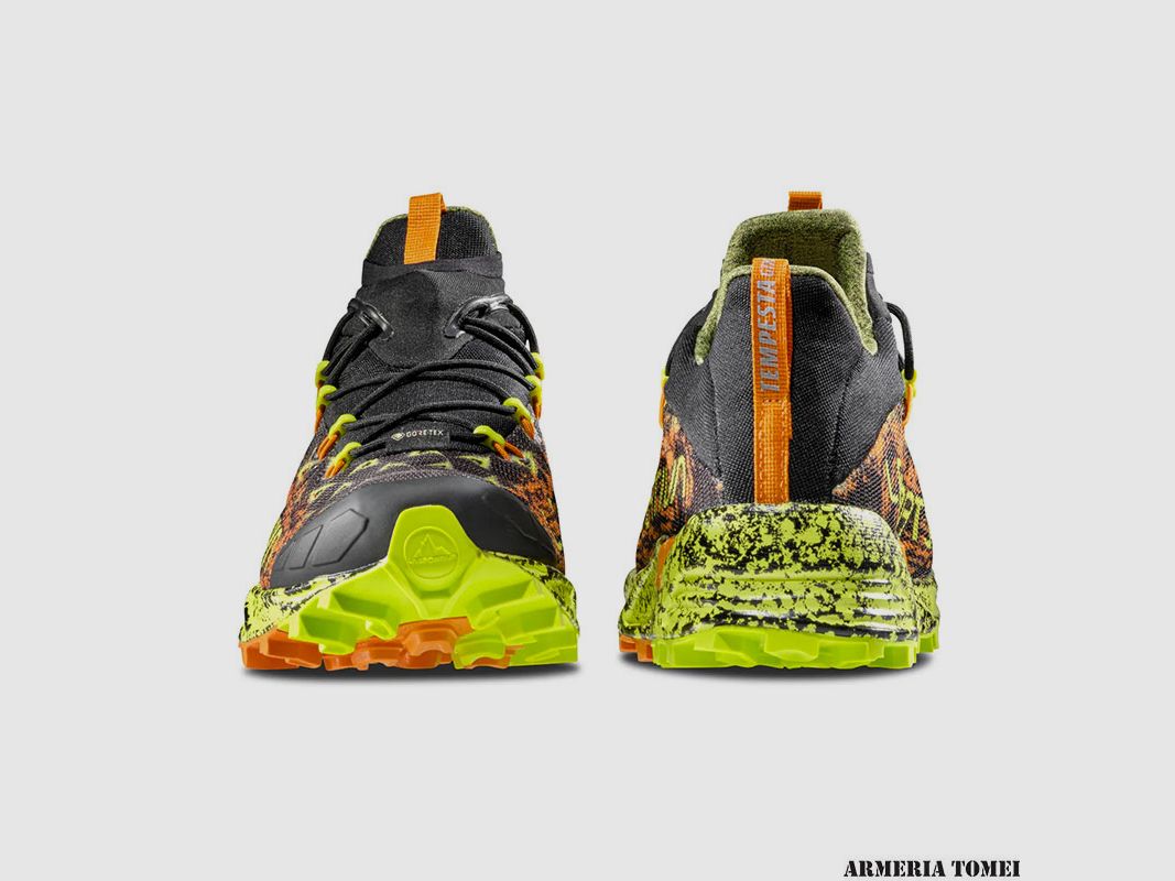 SHOES – MEN – LA SPORTIVA – TEMPESTA GTX Black/Hawaiian Sun, image 6 of 8